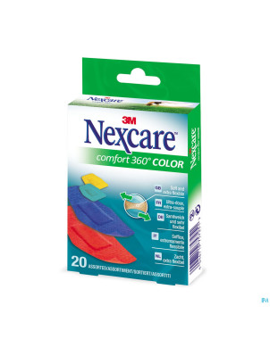 Nexcare 3m comfort strip 360 brights 20