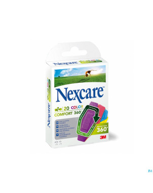 Nexcare 3m comfort strip 360 brights 20