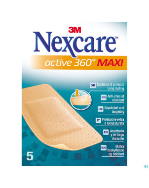 Nexcare 3m active strip 360 maxi 5