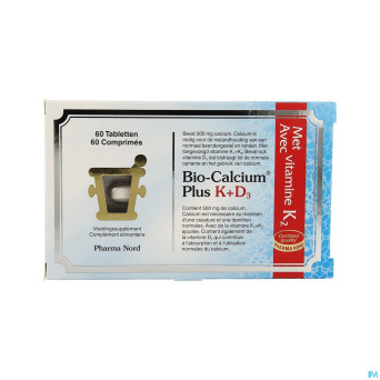 Bio-calcium plus k+d3    comp 60