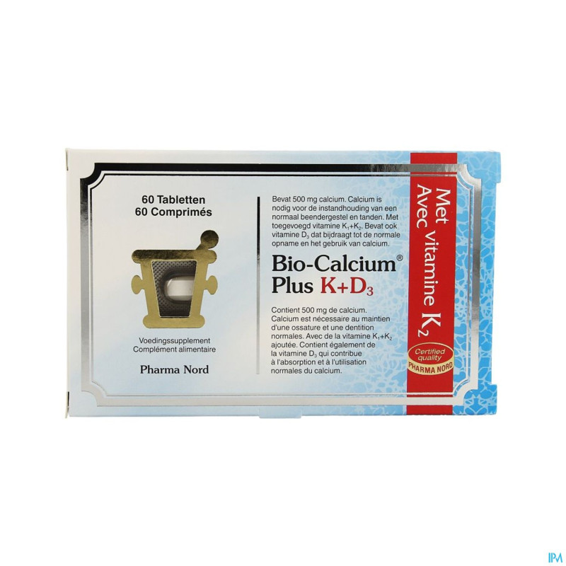 Bio-calcium plus k+d3    comp 60