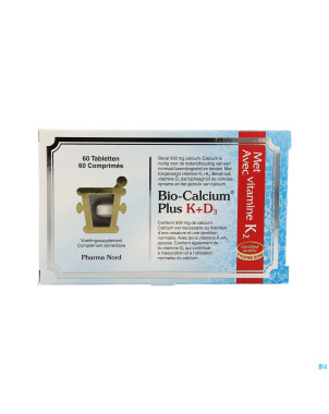 Bio-calcium plus k+d3    comp 60