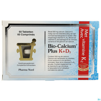 Bio-calcium plus k+d3    comp 60