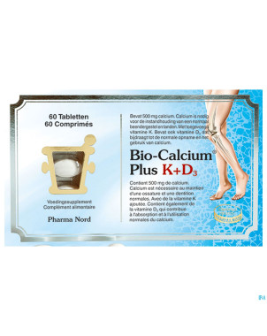 Bio-calcium plus k+d3    comp 60