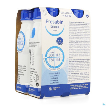 Fresubin energy drink neutre 4x200ml