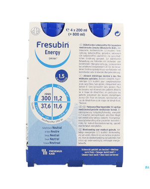 Fresubin energy drink neutre 4x200ml
