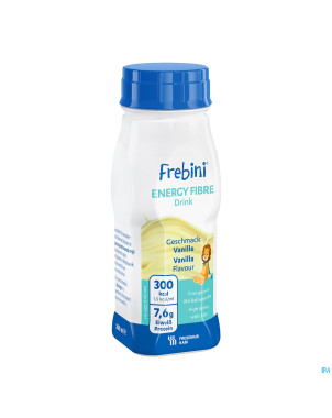 Frebini energy fibre drink enfants vanille 4x200ml