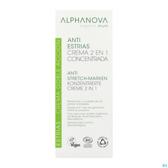 Alphanova sante vergetures double act.bio tb 150ml