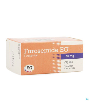 Furosemide eg tabl 100 x 40 mg