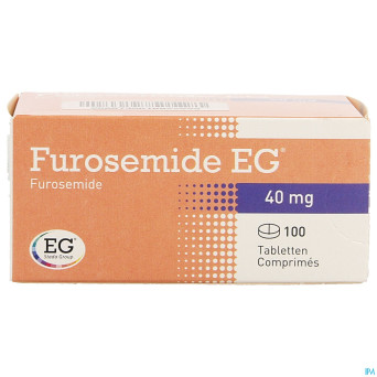 Furosemide eg tabl 100 x 40 mg