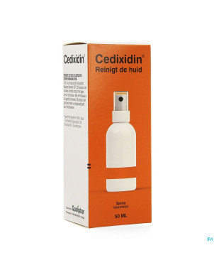 Cedixidin spray sol nettoyant 50ml