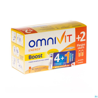 Omnivit vitality tonic fl ud 10x10ml (8+2 gratuit)