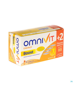Omnivit vitality tonic fl ud 10x10ml (8+2 gratuit)