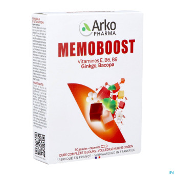 Memoboost gingko bacopa    caps 30
