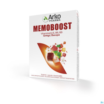 Memoboost gingko bacopa    caps 30