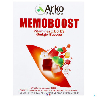Memoboost gingko bacopa    caps 30