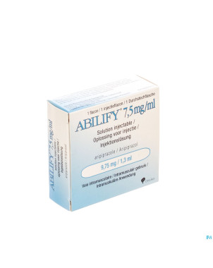Abilify 7,5mg/ml sol inj. fl 1 9,75 mg(1,3 ml)