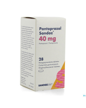Pantoprazol 40mg sandoz gastro resist.comp 28 hdpe