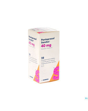 Pantoprazol 40mg sandoz gastro resist.comp 28 hdpe