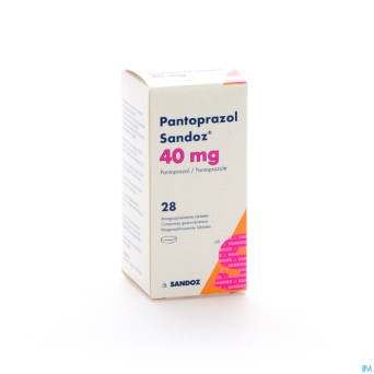 Pantoprazol 40mg sandoz gastro resist.comp 28 hdpe