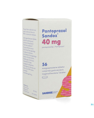 Pantoprazol 40mg sandoz gastro resist.comp 56 hdpe