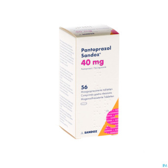 Pantoprazol 40mg sandoz gastro resist.comp 56 hdpe
