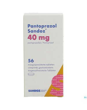 Pantoprazol 40mg sandoz gastro resist.comp 56 hdpe