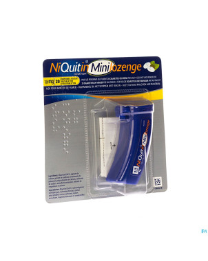 Niquitin 1,5 mg minilozenge comp a sucer 20