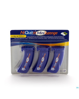 Niquitin 1,5mg minilozenge comp a sucer  60