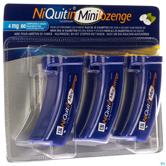Niquitin 4,0mg minilozenge comp a sucer  60