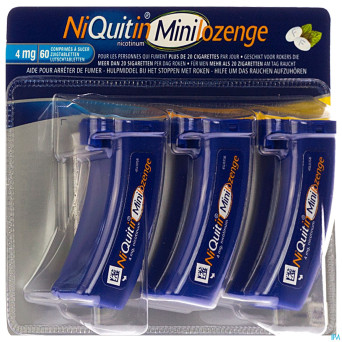 Niquitin 4,0mg minilozenge comp a sucer  60