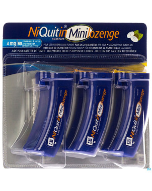 Niquitin 4,0mg minilozenge comp a sucer  60