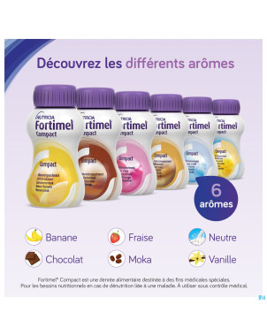 Fortimel compact vanille    4x125ml