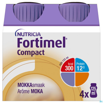 Fortimel compact moka    4x125ml