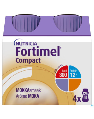 Fortimel compact moka    4x125ml