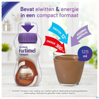 Fortimel compact moka    4x125ml