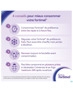 Fortimel compact fraise    4x125ml