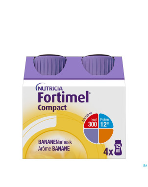 Fortimel compact banane    4x125ml