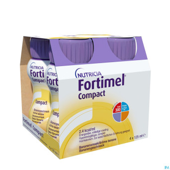Fortimel compact banane    4x125ml