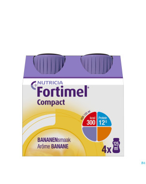 Fortimel compact banane    4x125ml