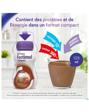 Fortimel compact banane    4x125ml