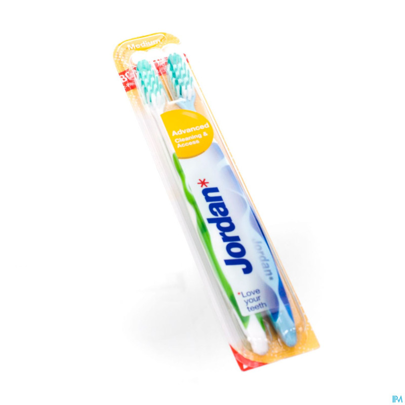 Jordan brosse a dents advanced medium duo