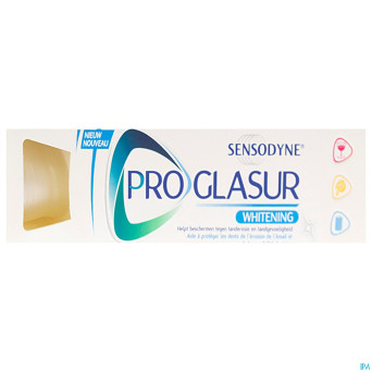 Sensodyne proglasur whitening dentifrice    75ml