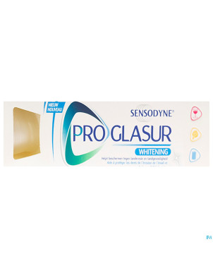 Sensodyne proglasur whitening dentifrice    75ml