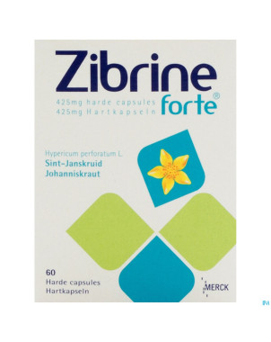 Zibrine forte 425 mg caps 60 x 425 mg