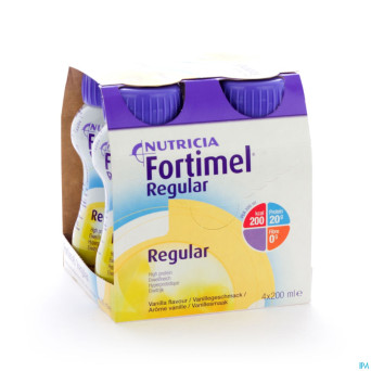Fortimel regular vanille    4x200ml