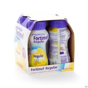 Fortimel regular vanille    4x200ml