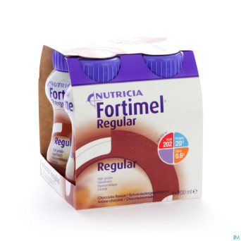 Fortimel regular chocolat    4x200ml