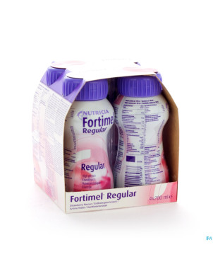 Fortimel regular fraise    4x200ml