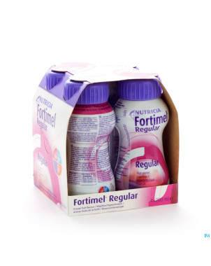 Fortimel regular fruits foret 4x200ml